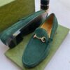 Gucci Men Suede Shoe - Green