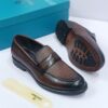 Steve Riots Men Leather Loafers Shoe - Brown